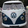 A Other Campervan called Mallard-1219 and Happy married campers! for hire in New Milton, Dorset