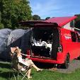 A VW T5 Campervan called Bodhi and for hire in Windsor, Berkshire