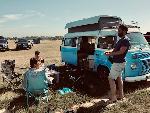 A VW T2 Brazilian Campervan called Boo-0421 and for hire in Lindfield, West Sussex