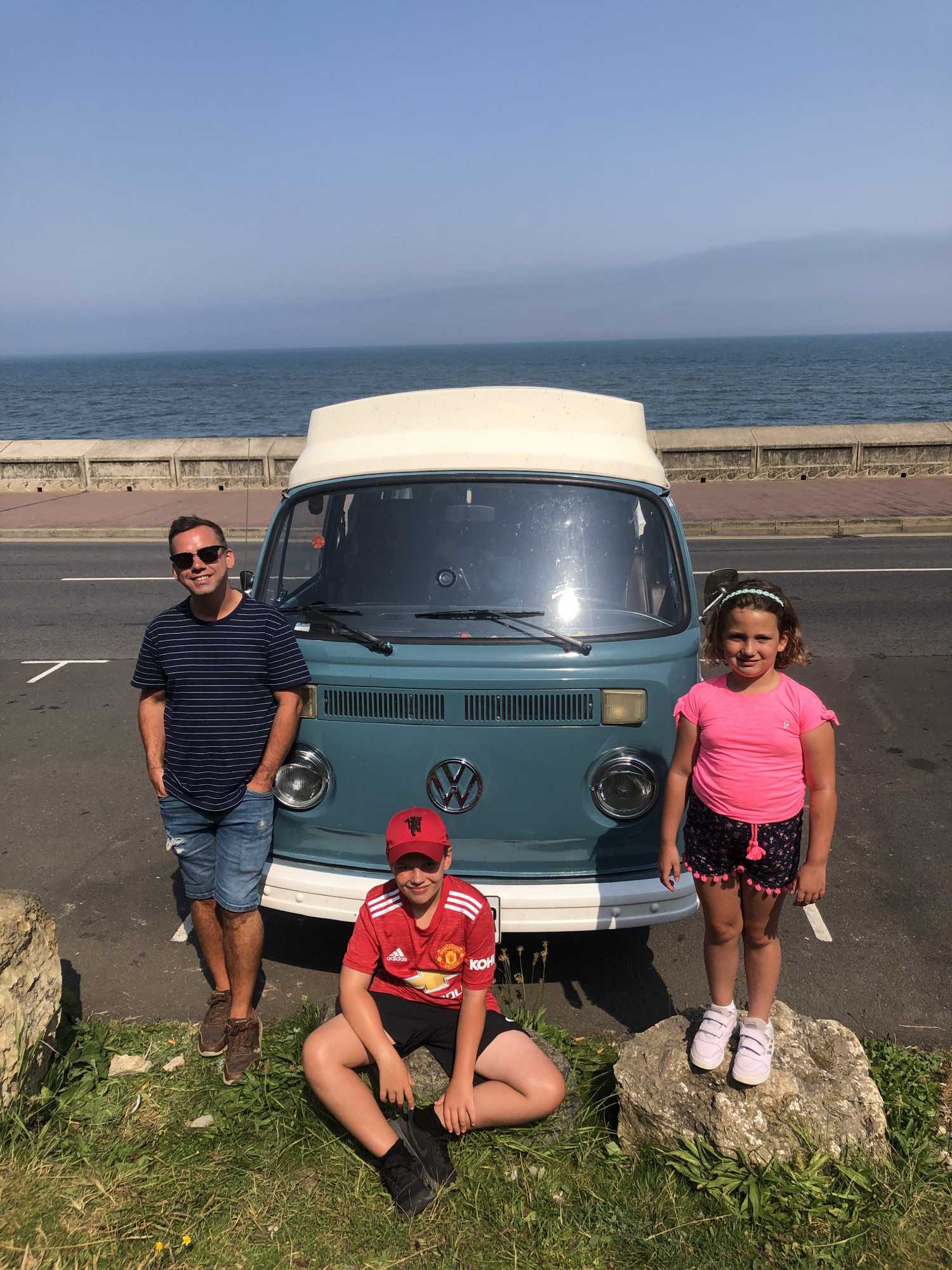 A VW T2 Classic Campervan called Miss-Blue and for hire in Mansfield, Nottinghamshire
