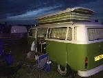 A Other Campervan called Sydney Camper-1219 and Sydney at Glastonbury for hire in Staines, Surrey