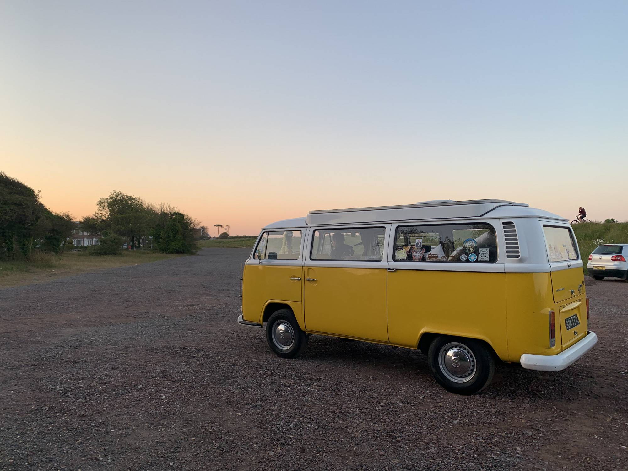 A VW T2 Classic Campervan called Haroldinho and for hire in Preston, Canterbury, Kent