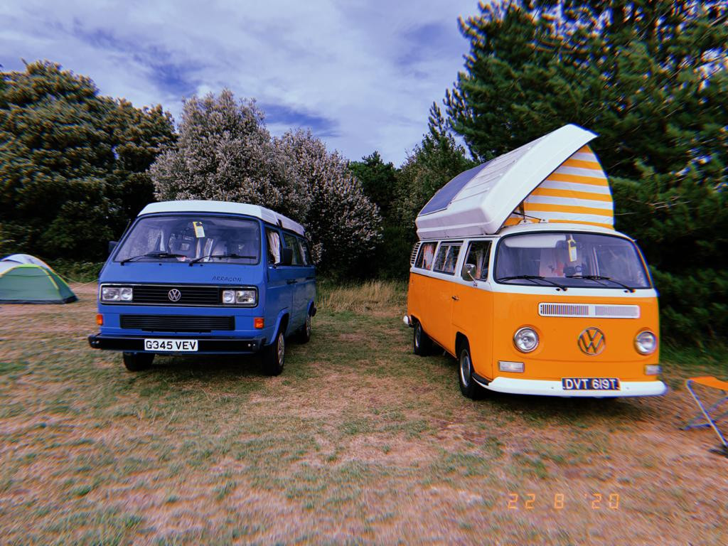 A VW T2 Classic Campervan called Misty2 and for hire in Eltham, SE9, London