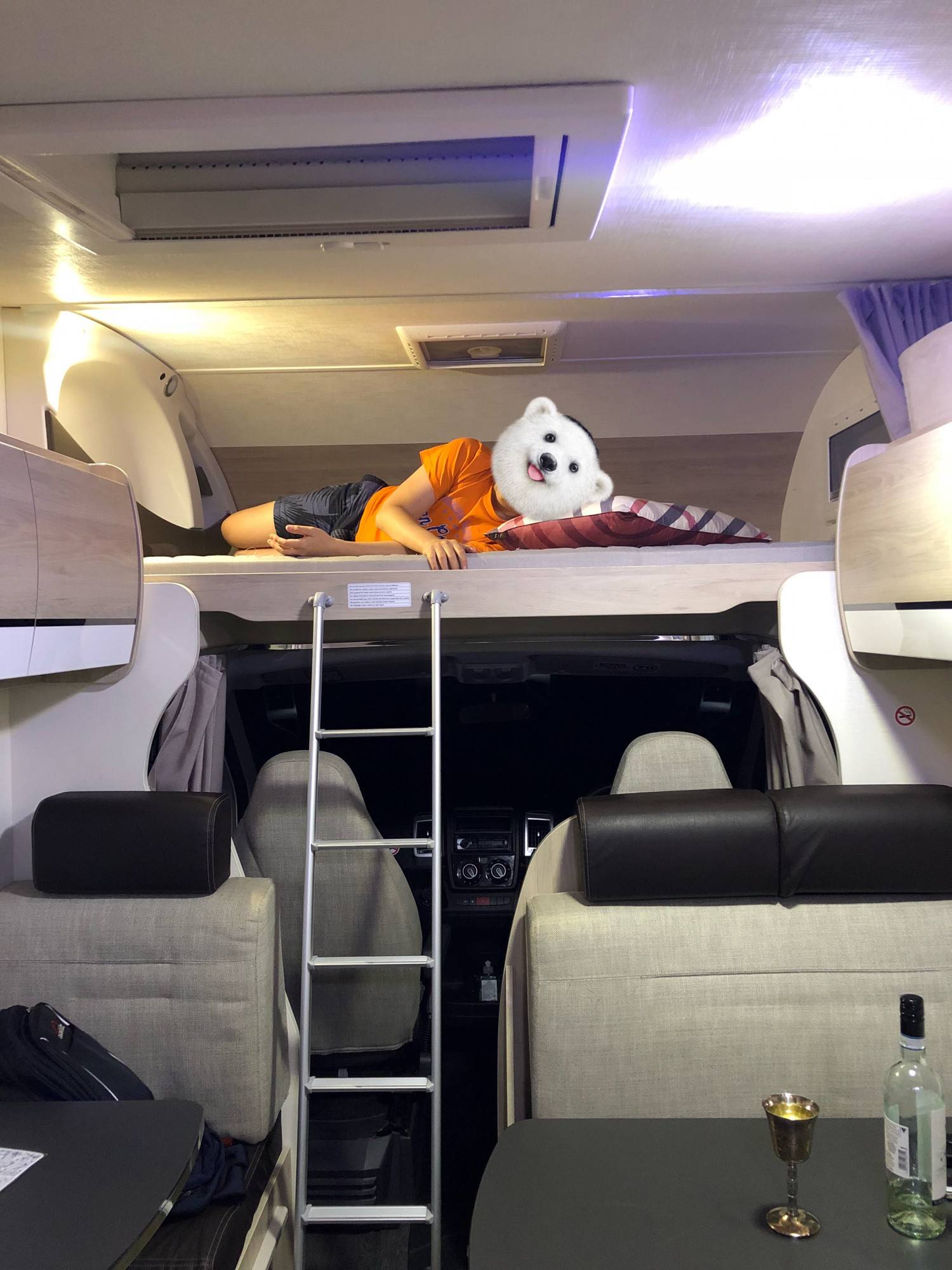A Chausson Motorhome called luxury and for hire in Upminster , London
