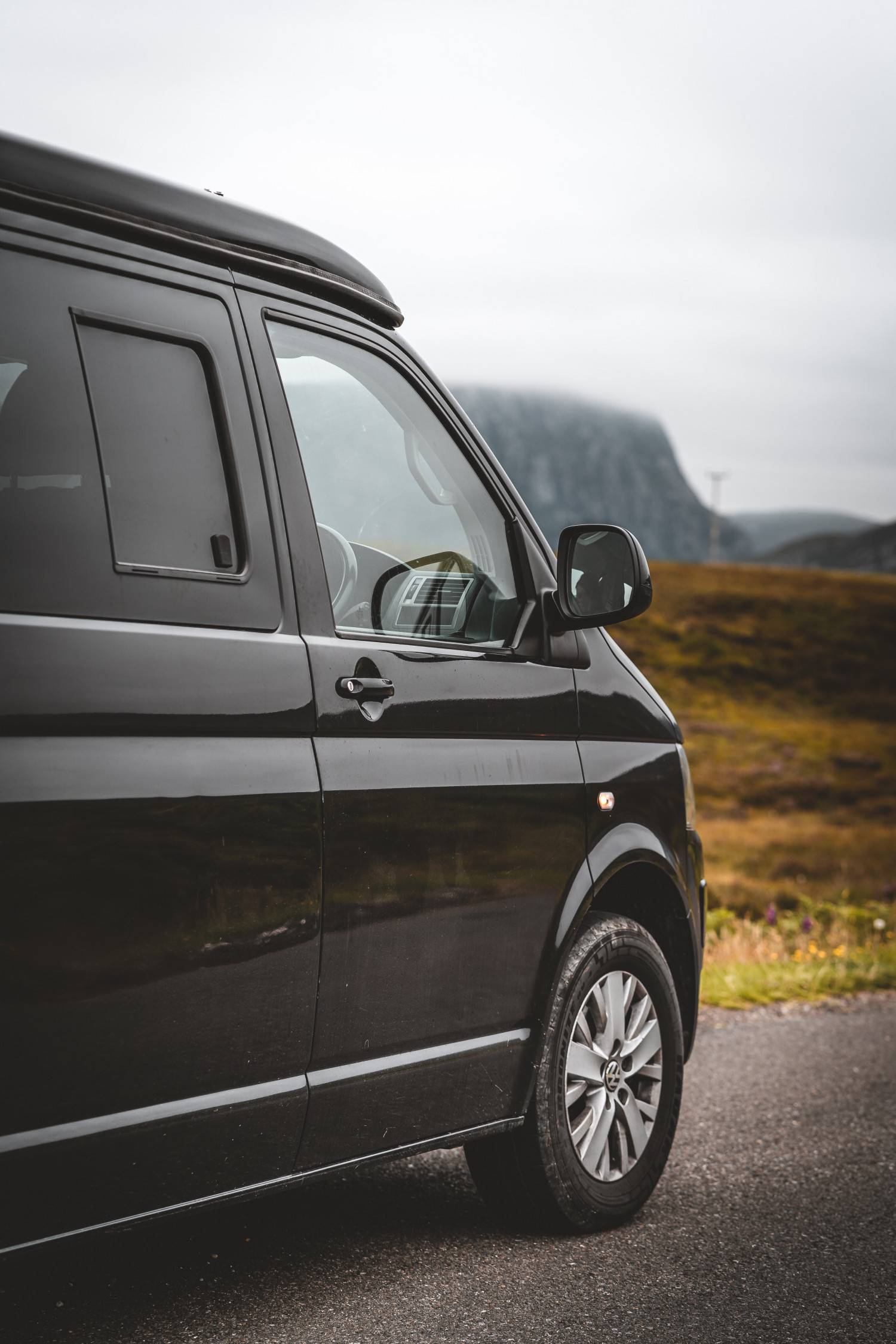 A VW T5 Campervan called Indy and for hire in Staines, Surrey