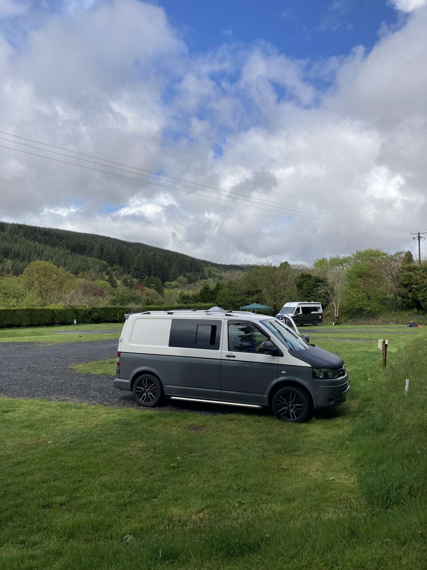 A VW T5 Campervan called Vinny and for hire in Lancashire, Greater Manchester