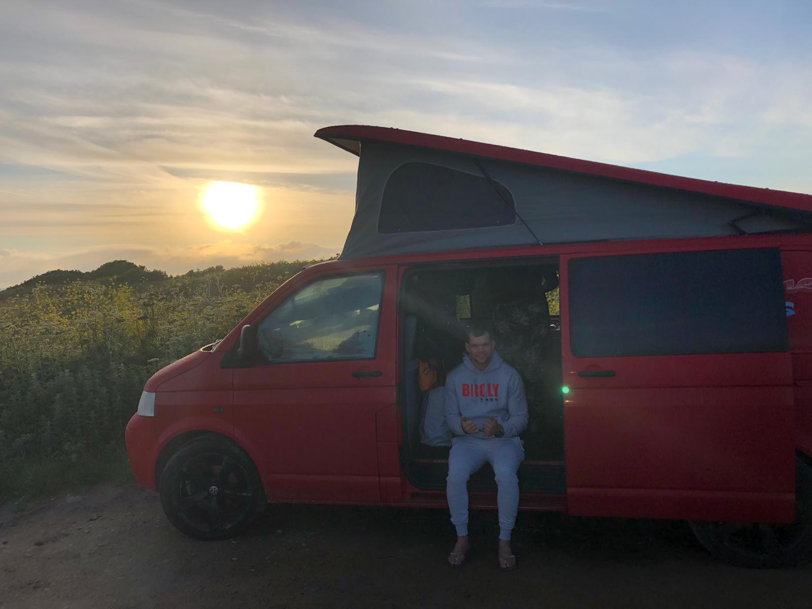 A VW T5 Campervan called Bodhi and for hire in Windsor, Berkshire