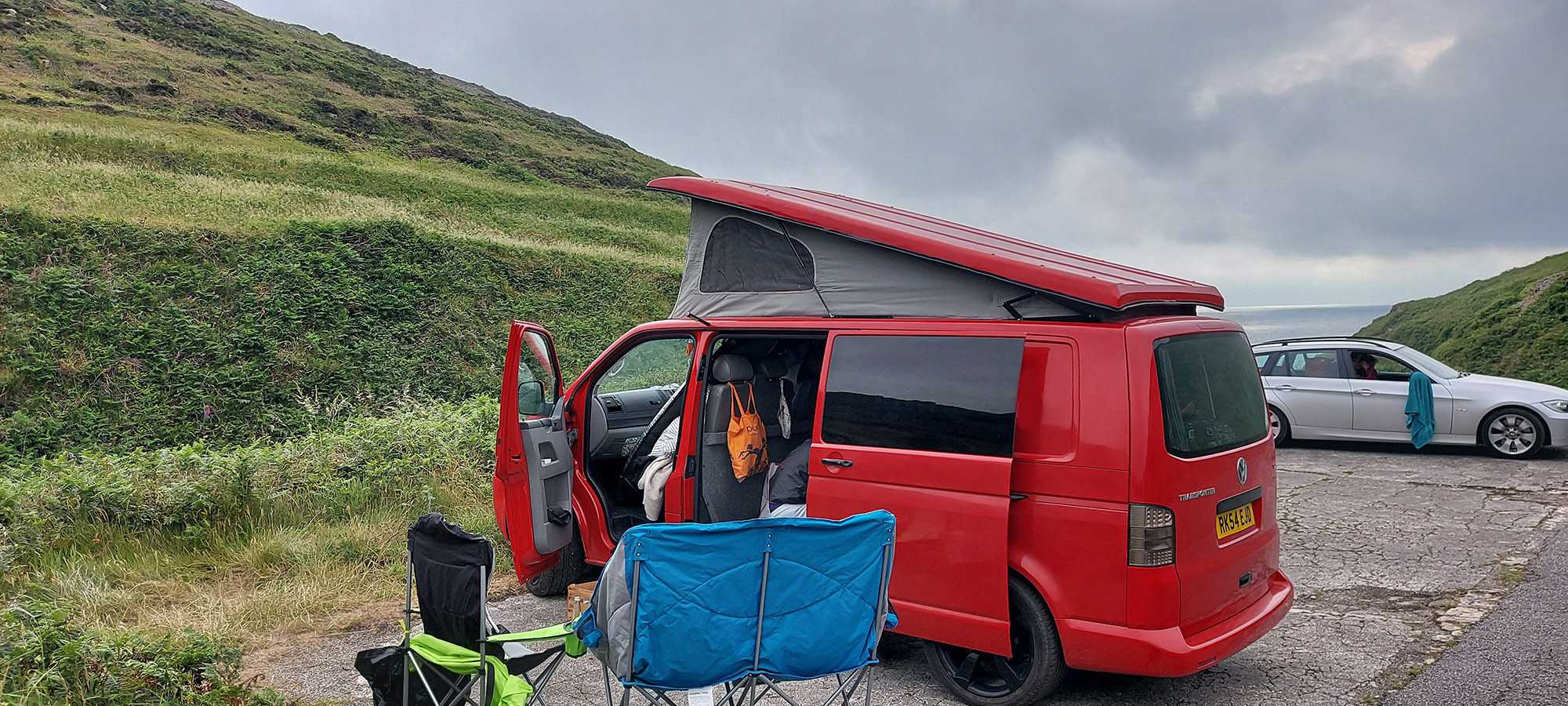 A VW T5 Campervan called Bodhi and for hire in Windsor, Berkshire