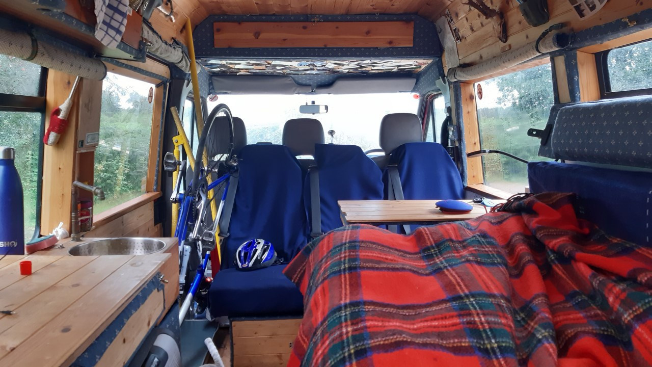A VW LT35 Campervan called Hamish and for hire
