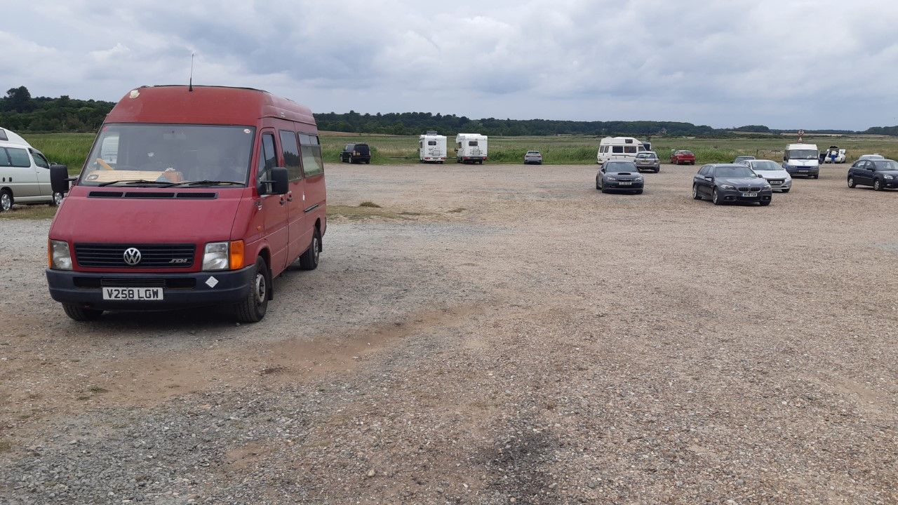 A VW LT35 Campervan called Hamish and for hire 