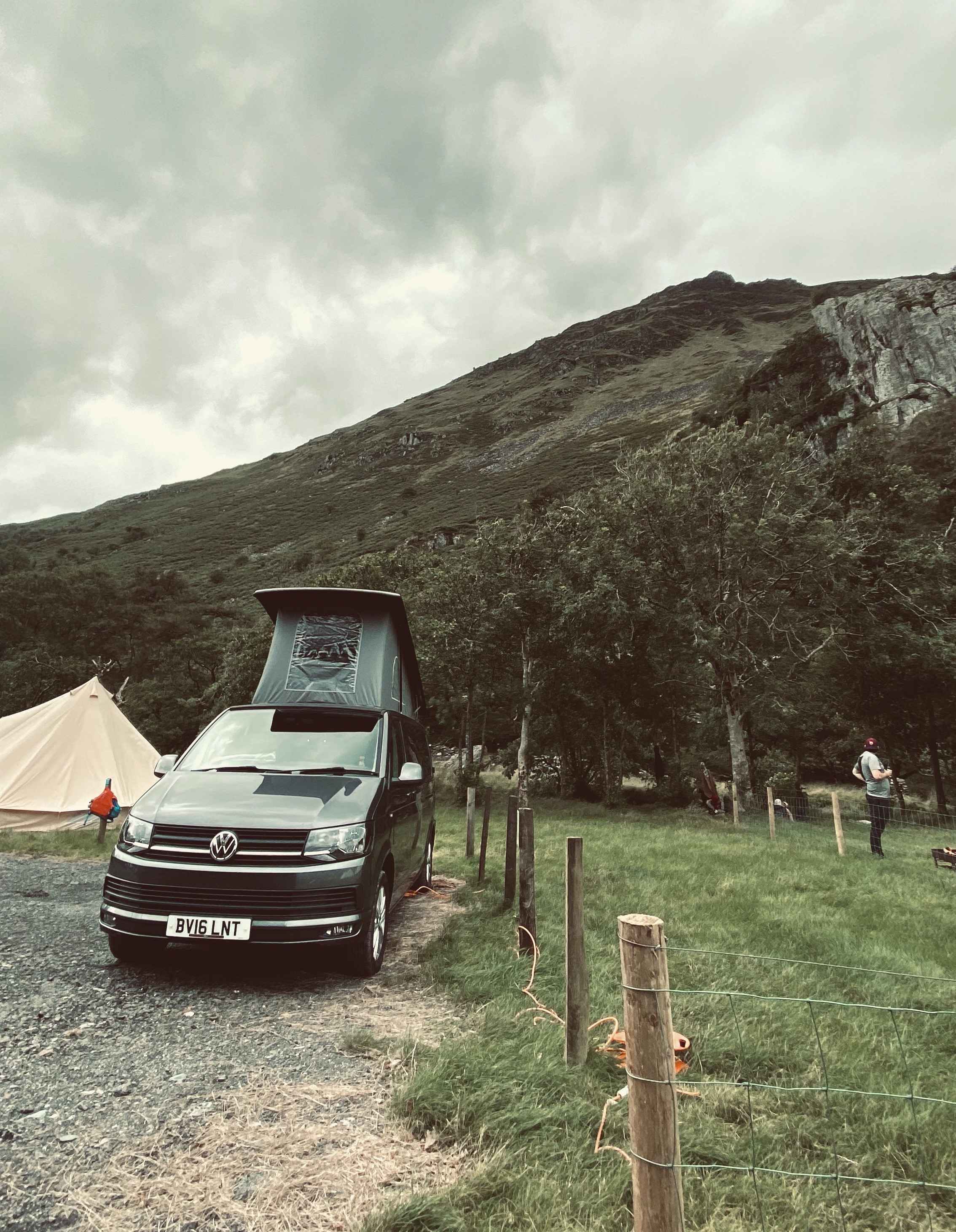 A VW T6 Campervan called CopperLeaf and for hire in Milton Keynes, Buckinghamshire