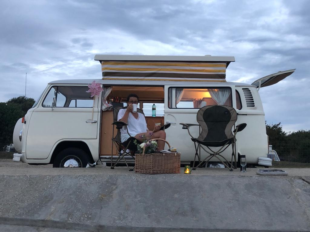 A VW T2 Classic Campervan called Ivy-0921 and for hire in Upminster, Essex