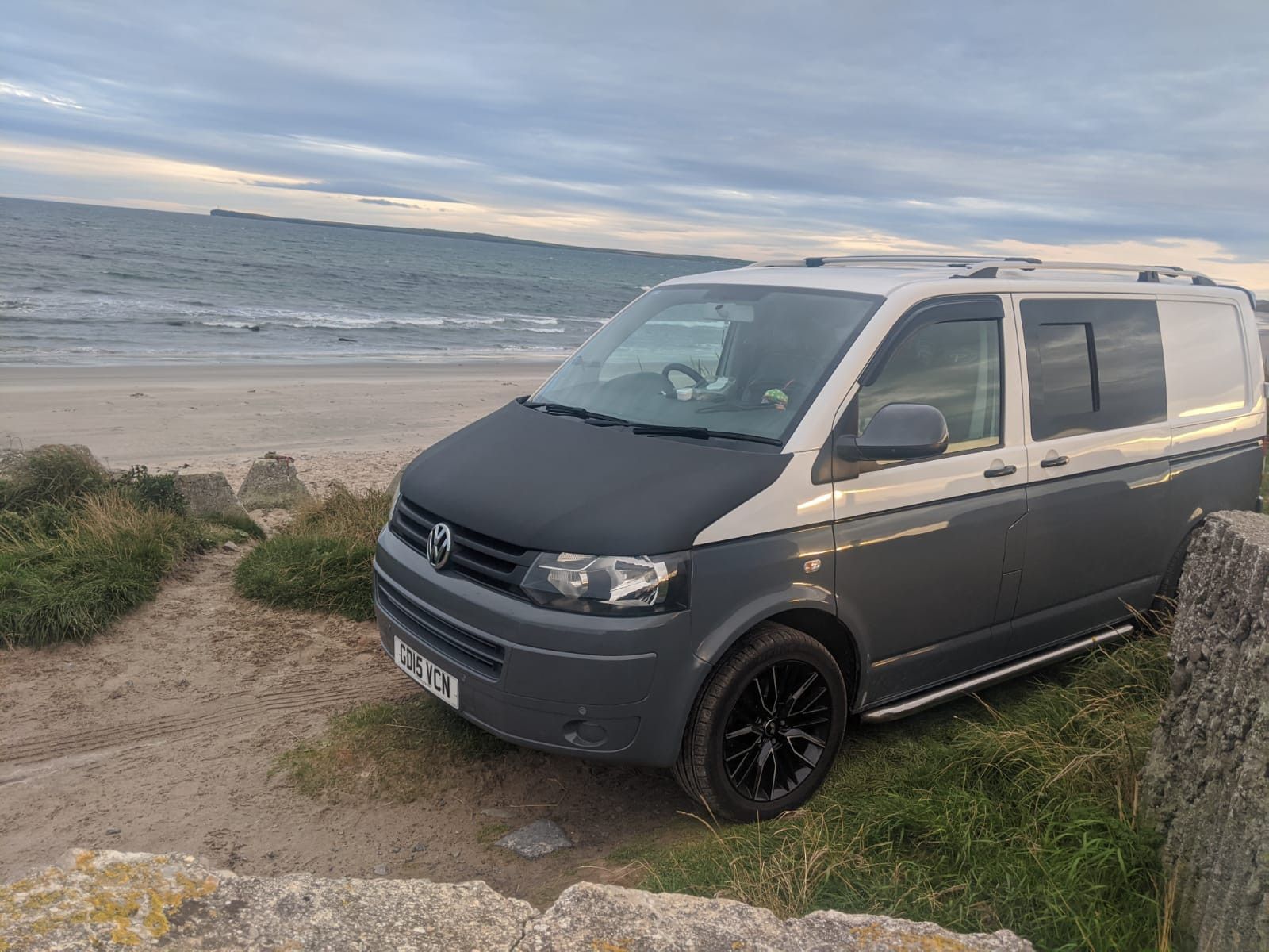 A VW T5 Campervan called Vinny and for hire in Lancashire, Greater Manchester
