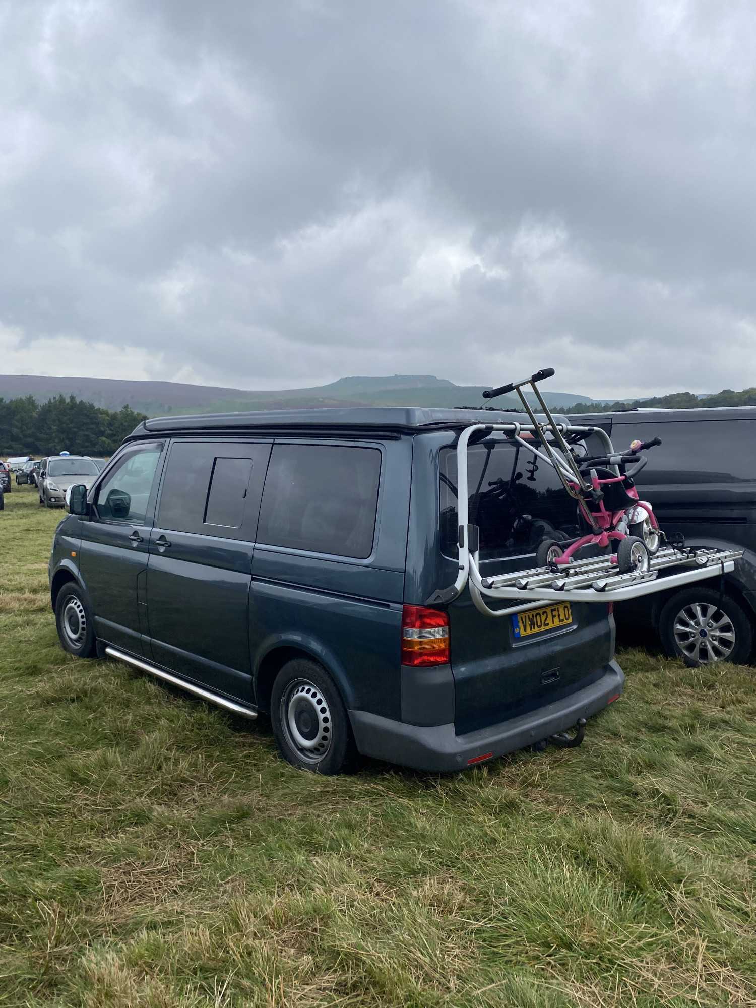A VW T5 Campervan called Flo and for hire