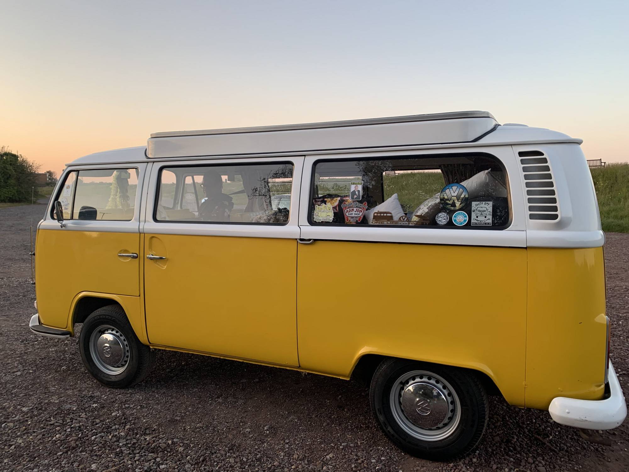 A VW T2 Classic campervan called Haroldinho and for hire in Preston, Canterbury, Kent