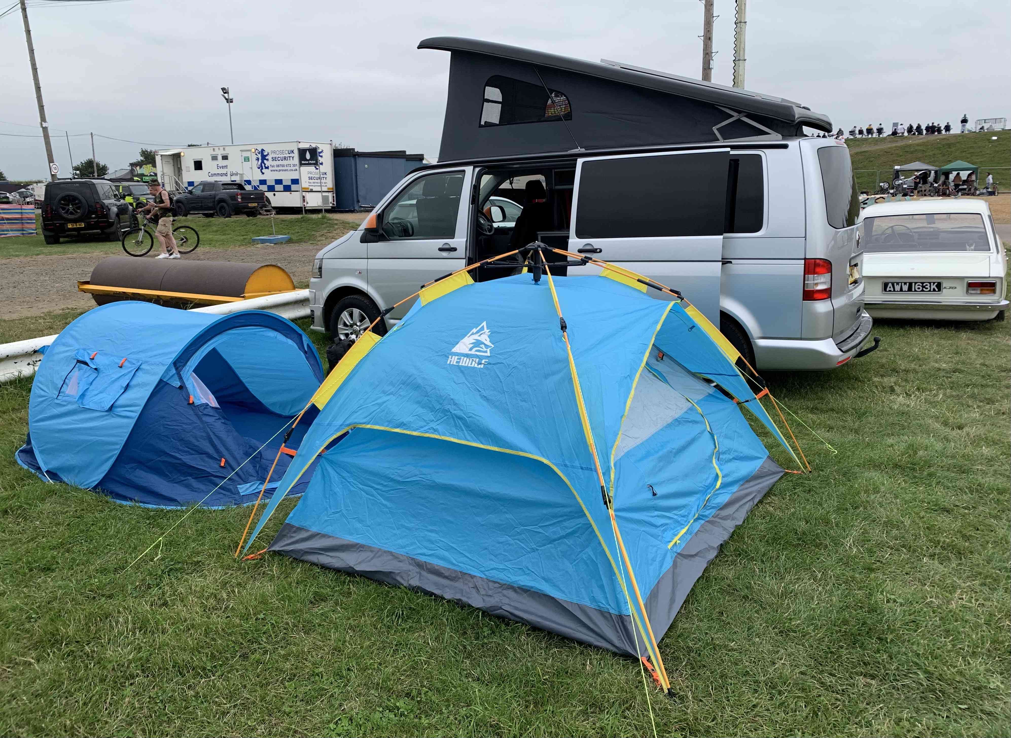 A VW T5 Campervan called Max-the-camper- and for hire in Milton Keynes , Buckinghamshire