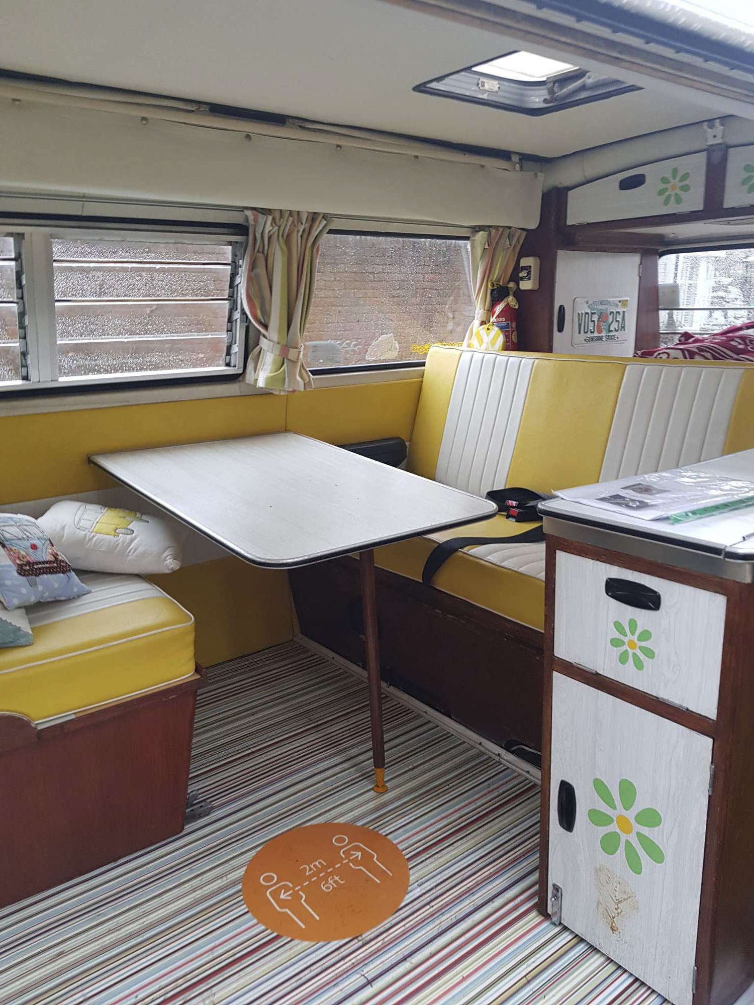 A VW T2 Classic Campervan called Haroldinho and for hire in Preston, Canterbury, Kent