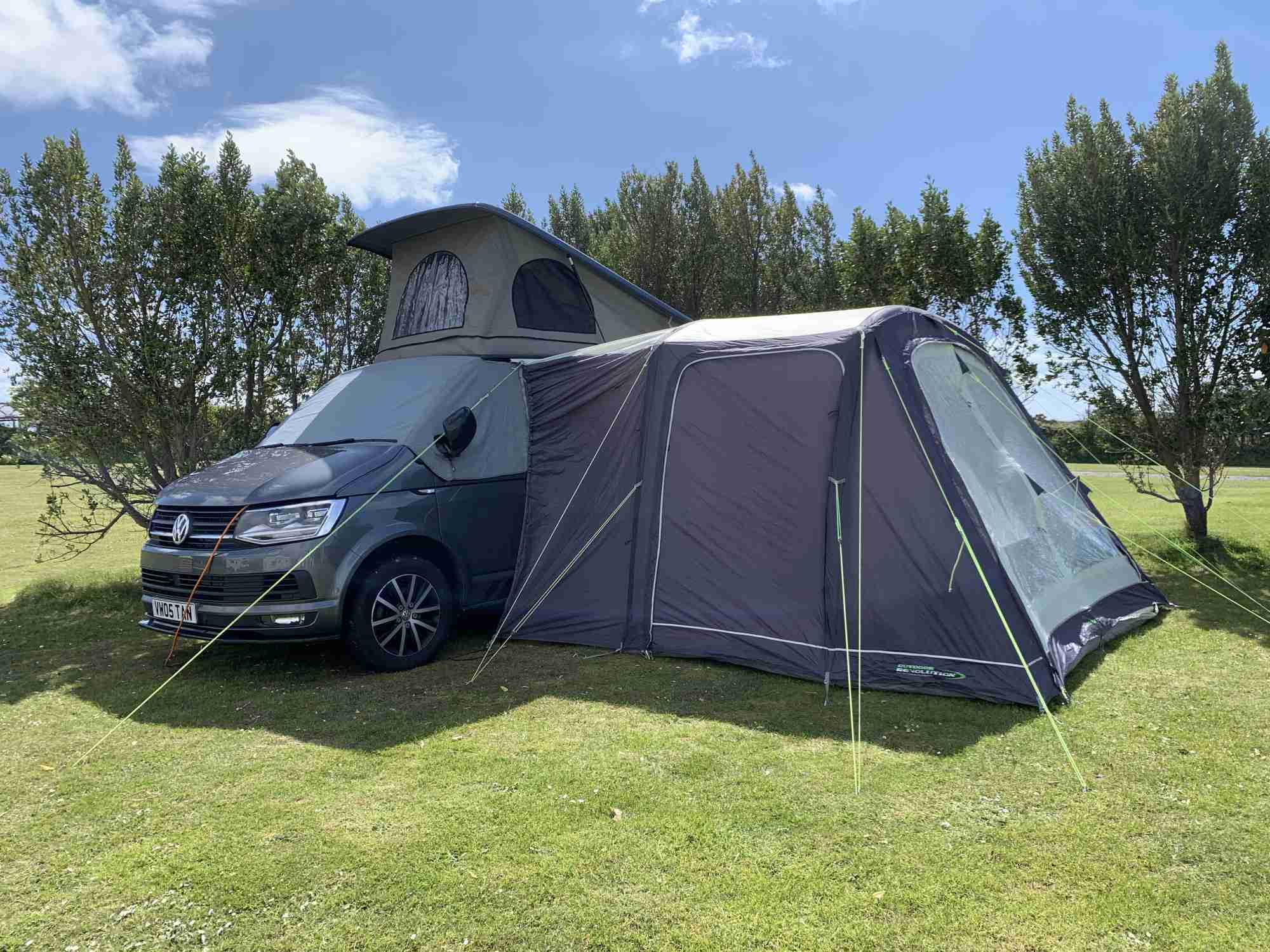 A VW T6 Campervan called Stan-the-van and for hire in Preston, Lancashire