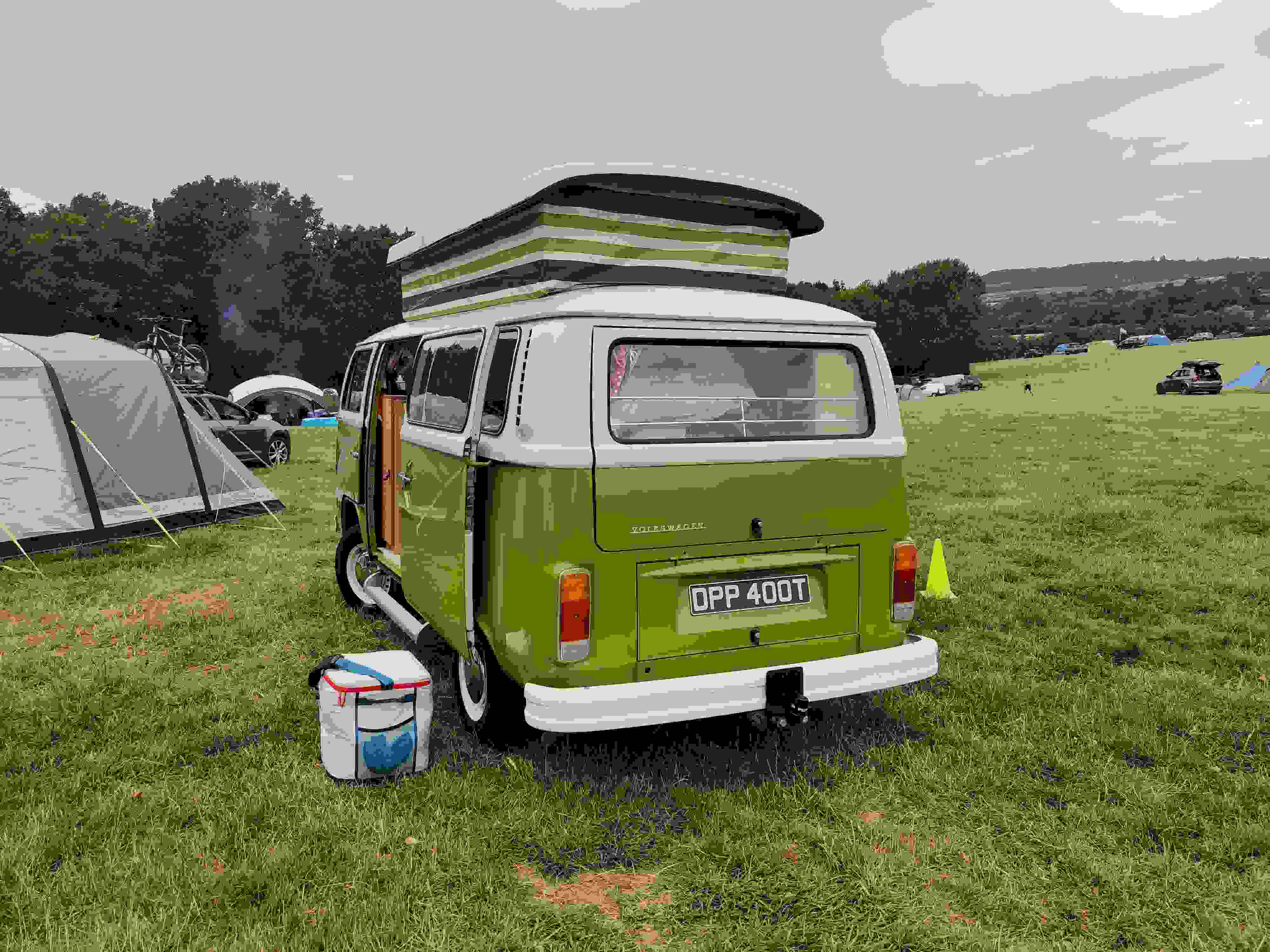 A VW T2 Classic Campervan called Miss-Moneypenny-0920 and for hire in Crystal Palace, London