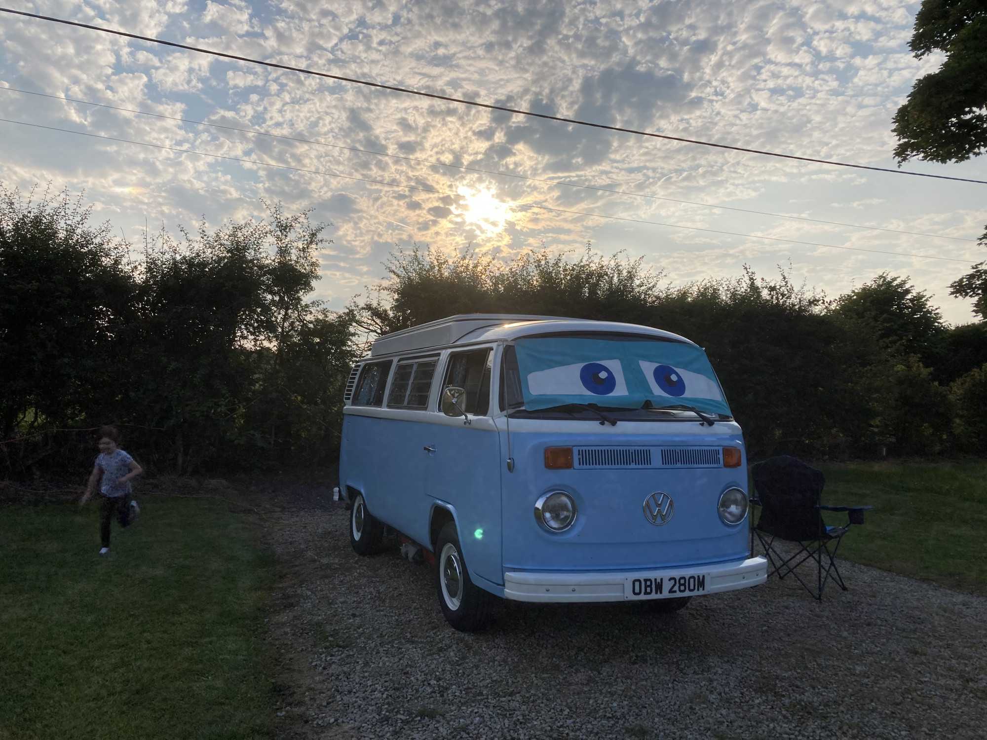 A VW T2 Classic Campervan called Bertie and for hire in Huddersfield, West Yorkshire