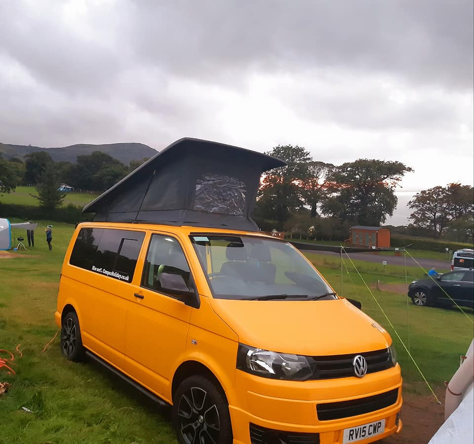 A VW T5 Campervan called Fred and for hire in Middlewich, Cheshire