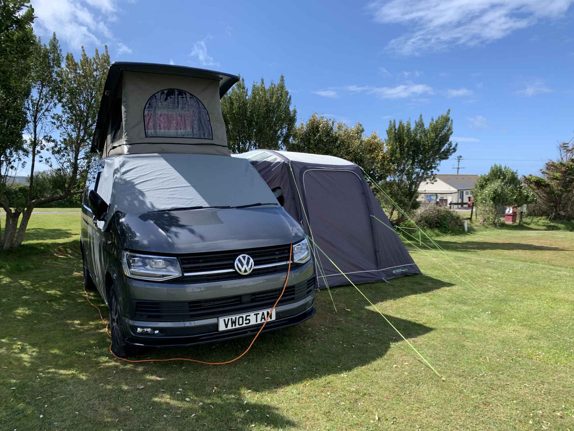 A VW T6 Campervan called Stan-the-van and for hire in Preston, Lancashire