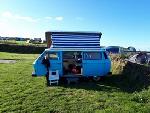 A VW T3 Campervan called lorrettaBlue-0720 and for hire in Warrington, Cheshire
