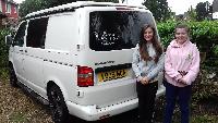 A VW T5 Campervan called lowenna and for hire in Poole, Dorset