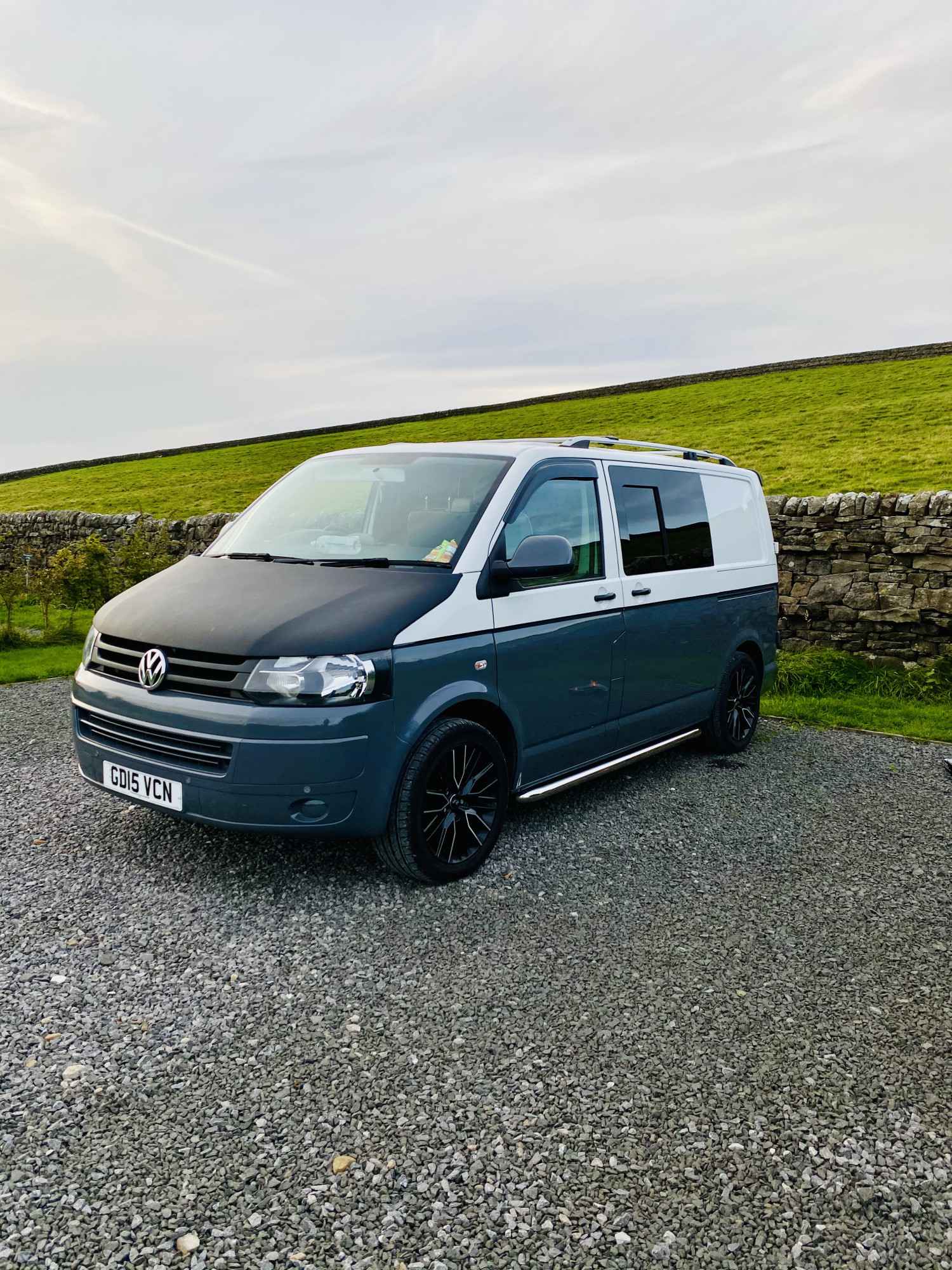 A VW T5 Campervan called Vinny and for hire in Lancashire, Greater Manchester