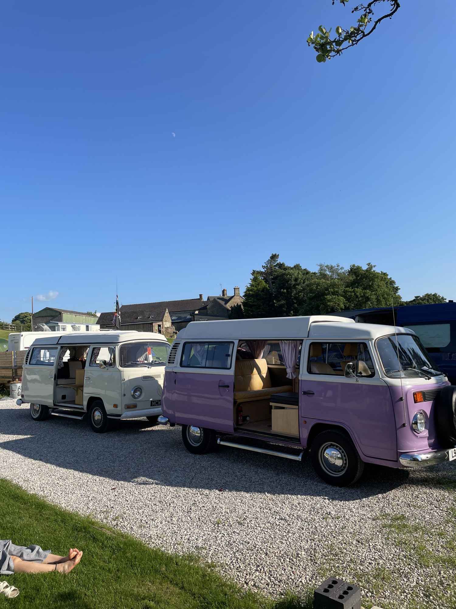 A VW T2 Brazilian Campervan called Roobarb and for hire in Malpas, Cheshire