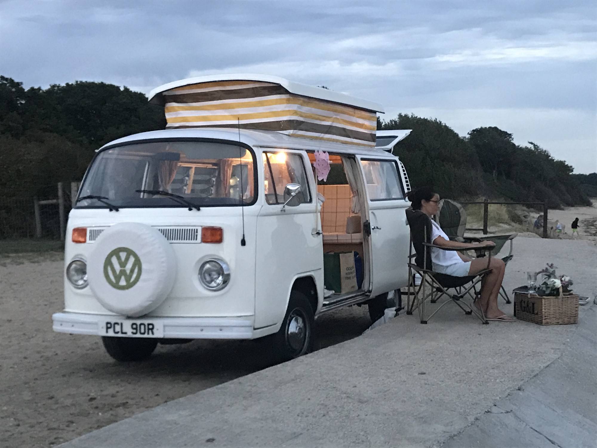 A VW T2 Classic Campervan called Ivy-0921 and for hire in Upminster, Essex