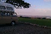 A Other Campervan called Greta-1219 and Wonderful views for hire in Lifescan LTD 145 Washway Road Sale Cheshire M337PE, Lancashire