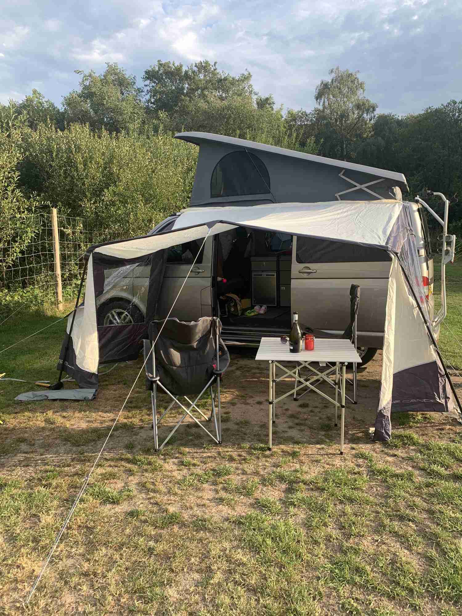 A VW T5 Campervan called Eileen-1120 and for hire in Thatcham, Berkshire