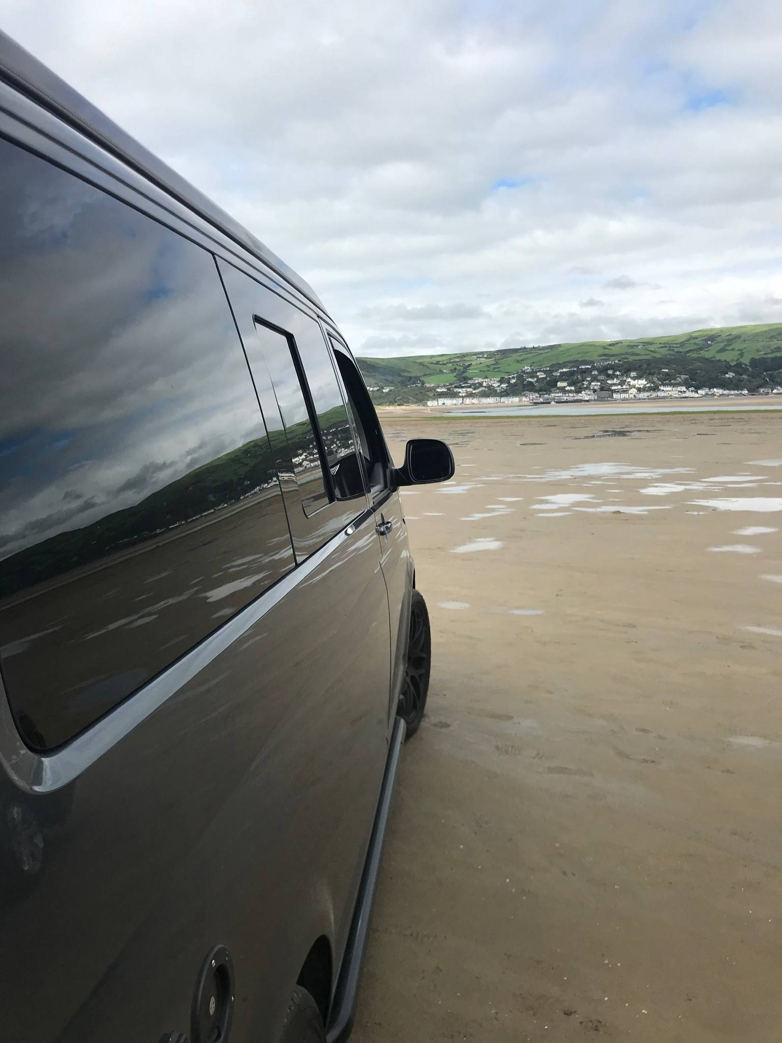 A VW T6 Campervan called rooby-doo and Rooby-Doo with a view for hire in Leek, Staffordshire