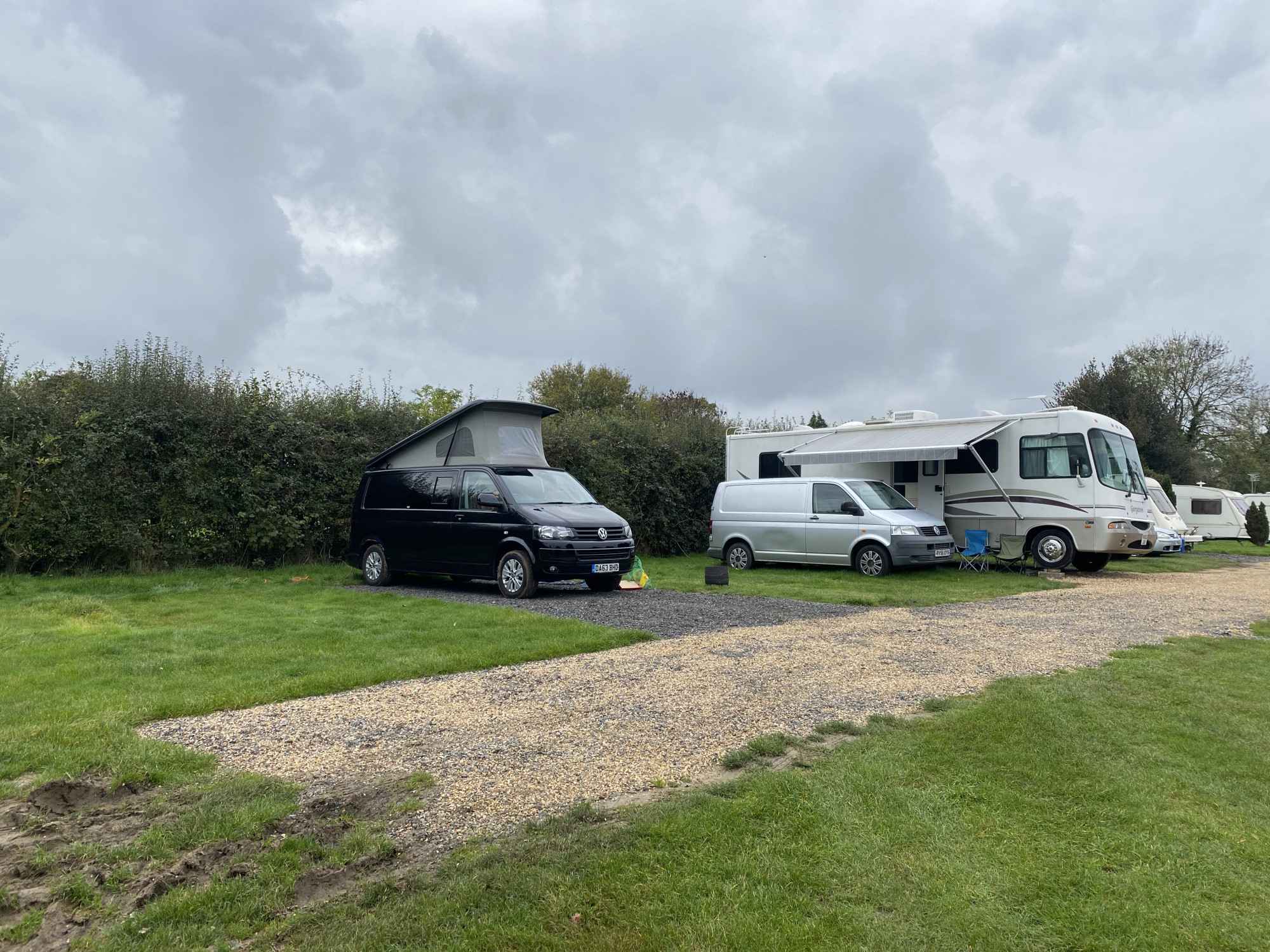 A VW T5 Campervan called Indy and for hire in Staines, Surrey