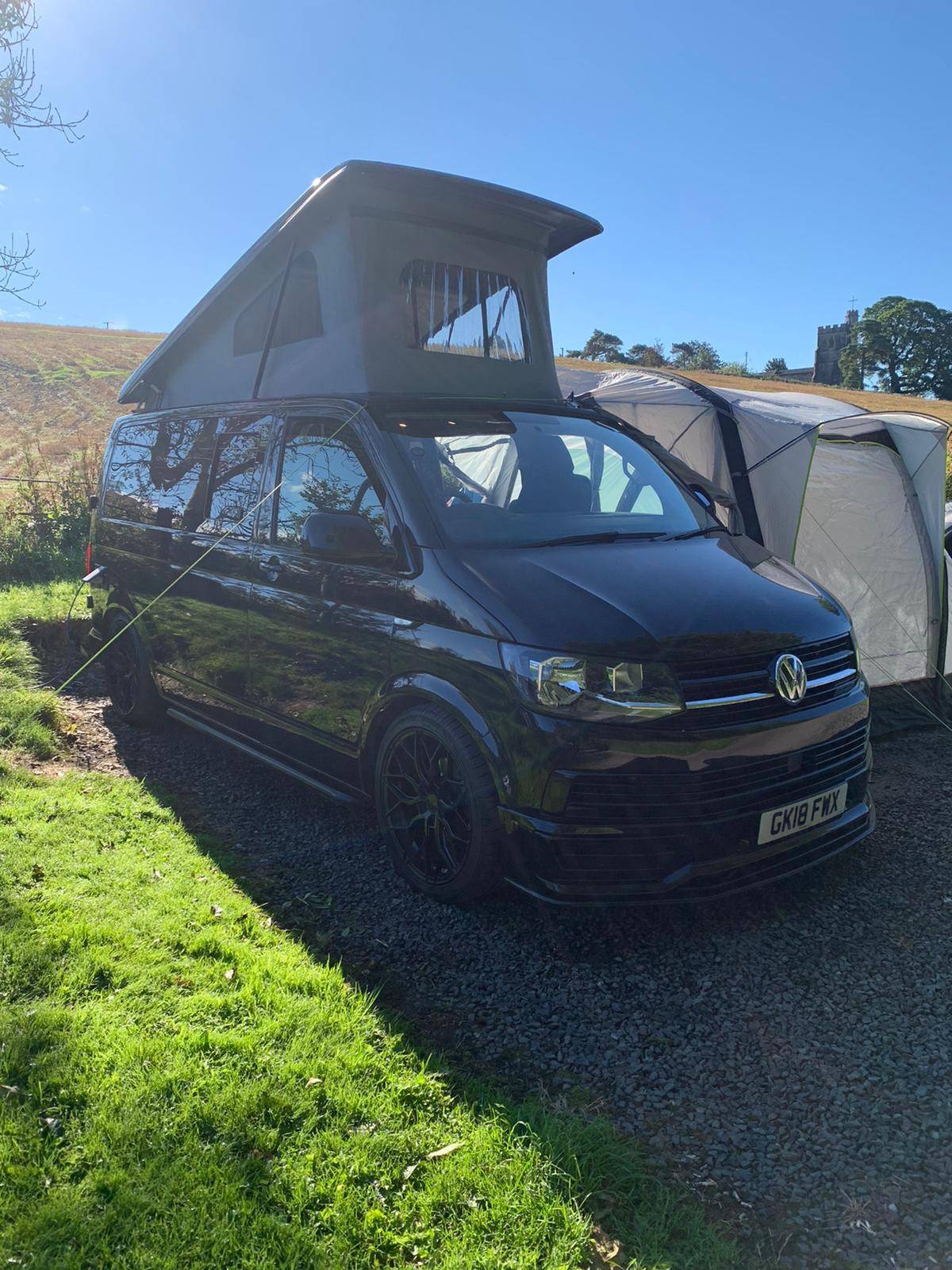 A VW T6 Campervan called Felix and for hire
