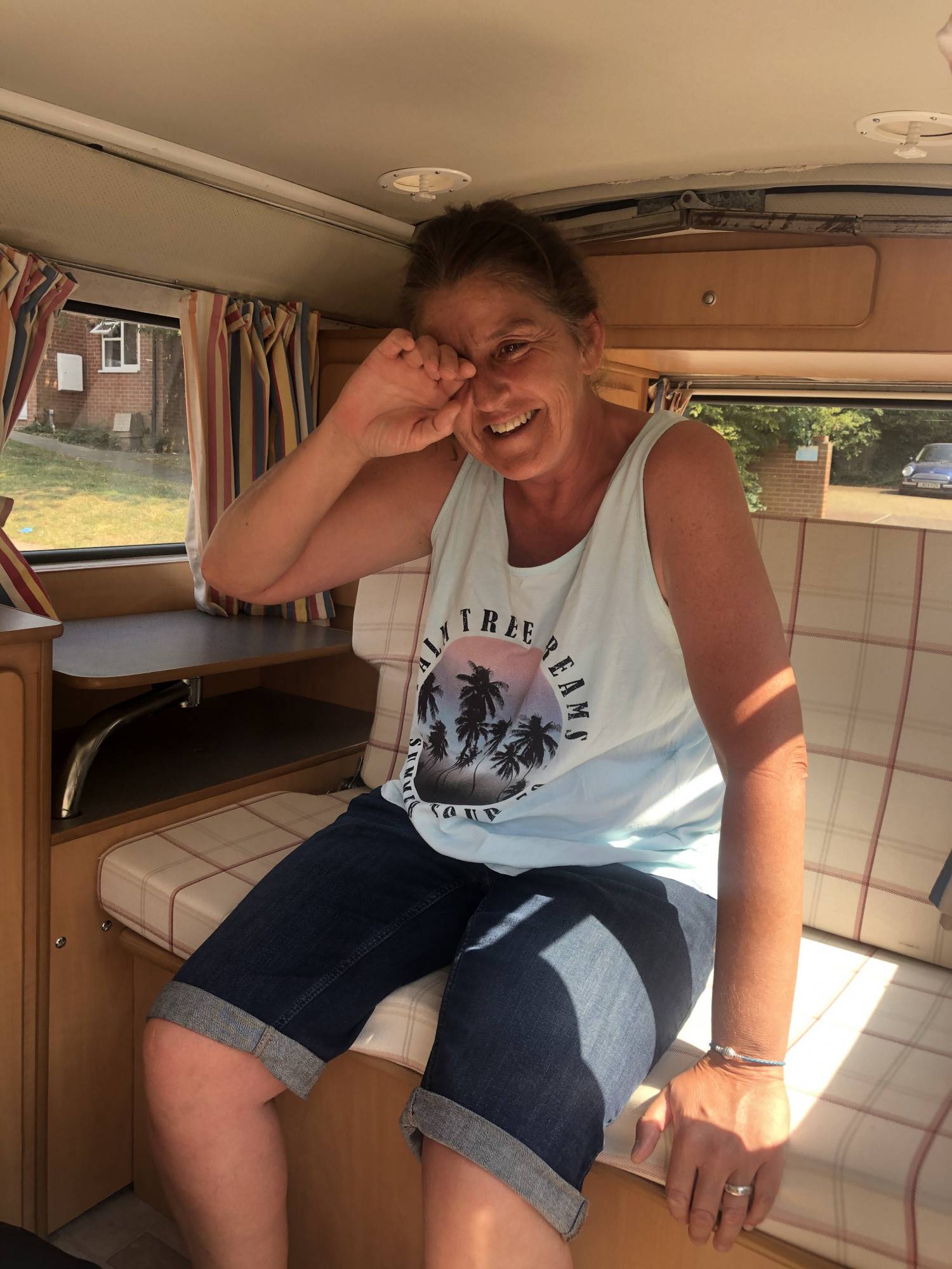 A VW T2 Classic Campervan called Ivy-0921 and Overwhelmed! for hire in Upminster, Essex