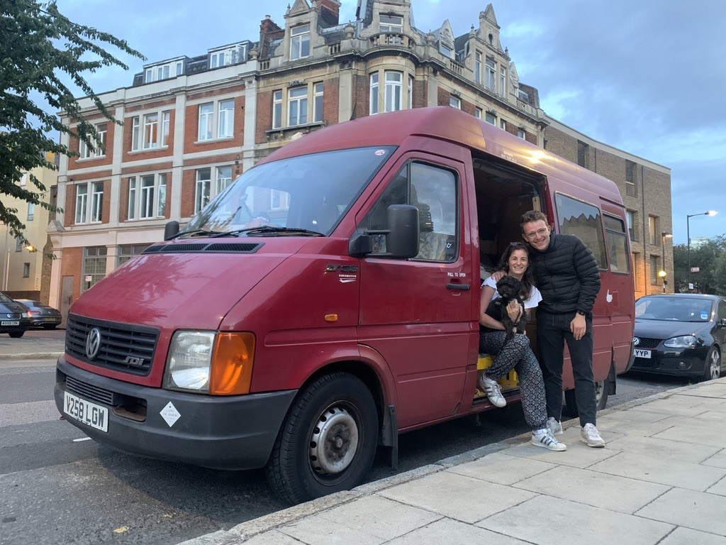 A VW LT35 Campervan called Hamish and for hire 