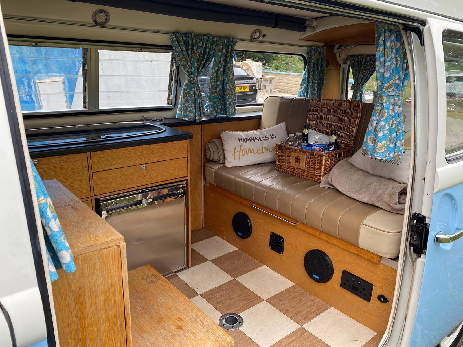 A VW T2 Classic Campervan called Bertie and for hire in Huddersfield, West Yorkshire