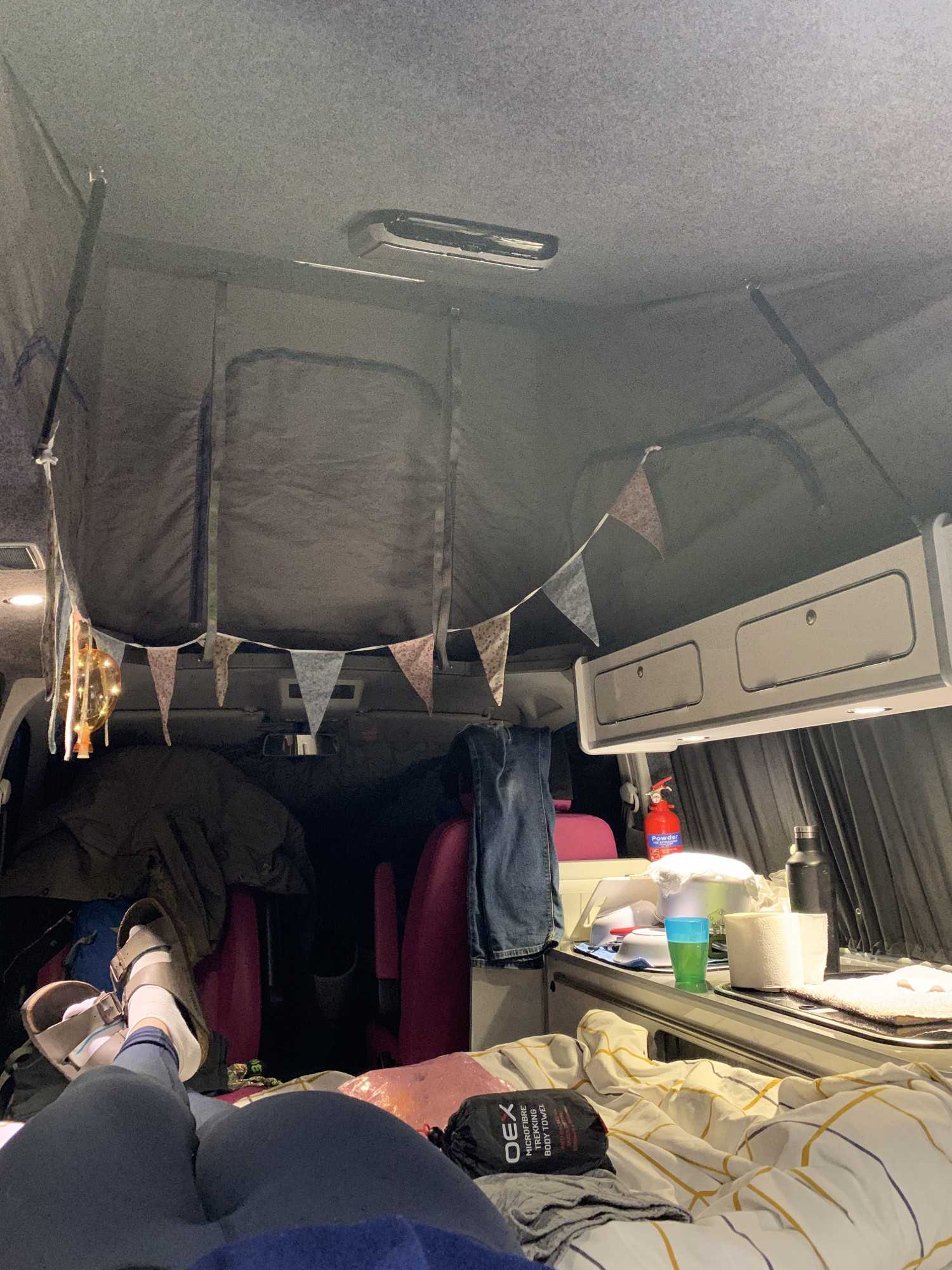 A VW T6 Campervan called Borris and for hire in Cambridgeshire, Cambridgeshire