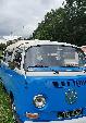 A VW T2 Classic Campervan called BlueBell-0220 and Bluebell at Bluedot for hire in Cronton, Cheshire