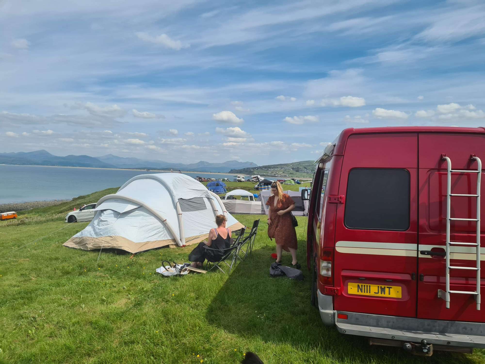 A Mercedes Sprinter Campervan called Luna and for hire in Stockport, Greater Manchester