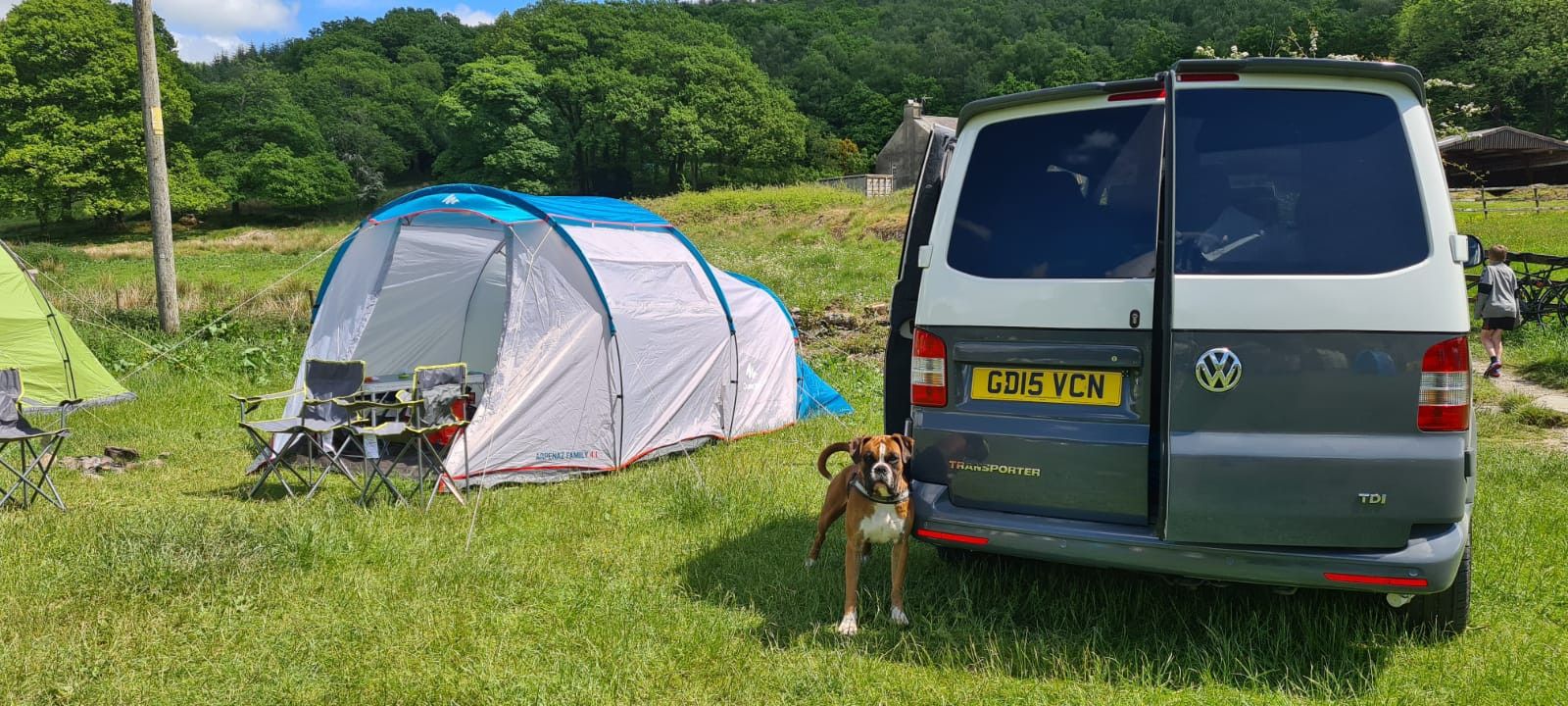 A VW T5 Campervan called Vinny and for hire in Lancashire, Greater Manchester