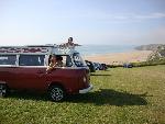 A VW T2 Brazilian Campervan called Tizar-1220 and Newquay for hire in Falmouth, Cornwall
