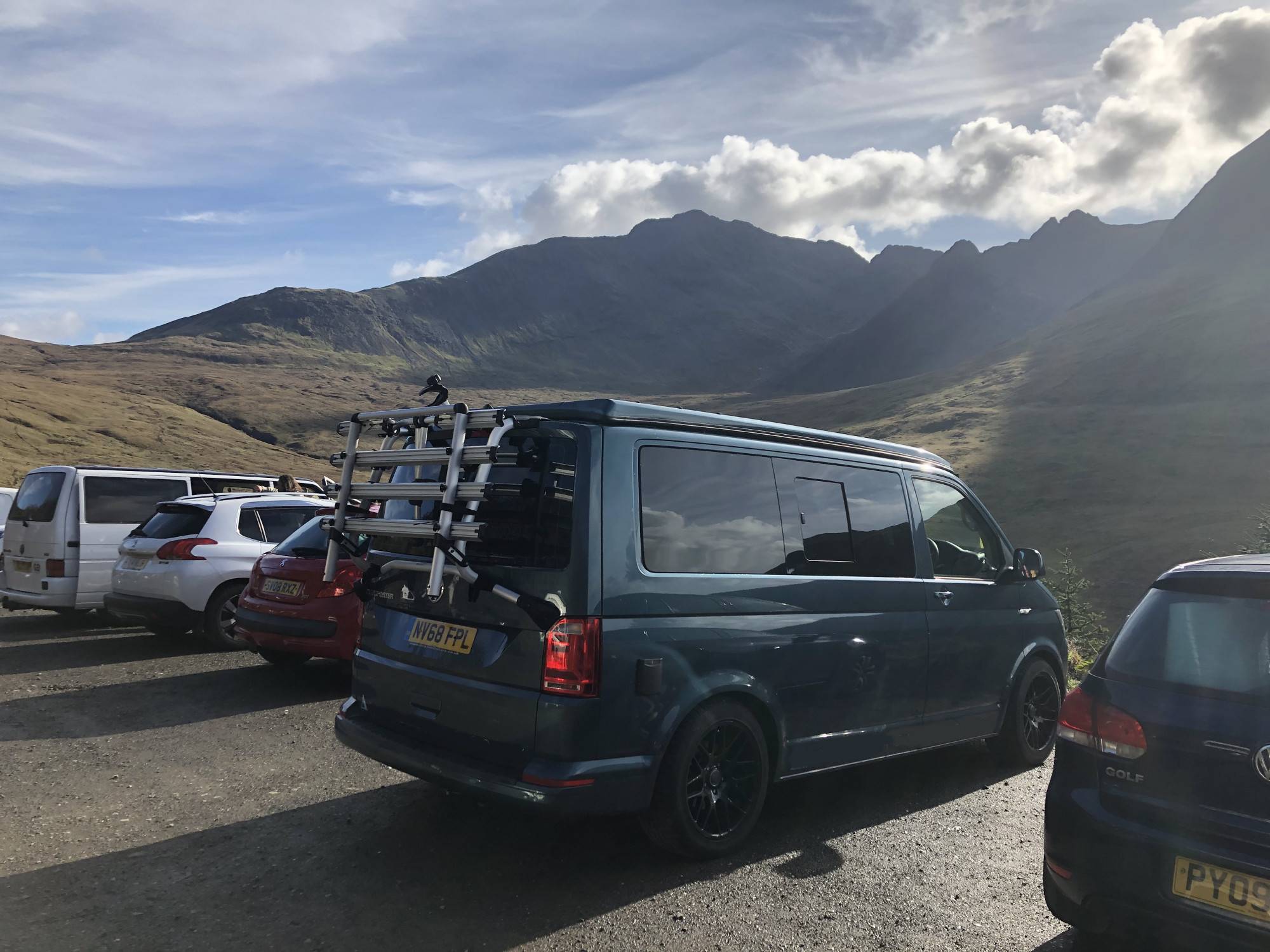 A VW T6 Campervan called Nile-0421 and Fairy pools for hire in Crewe , Cheshire