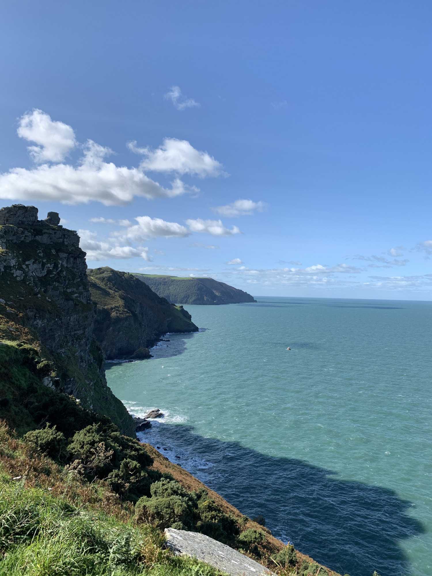 A VW T5 Campervan called SnowBall and Coastal path to Lynton for hire