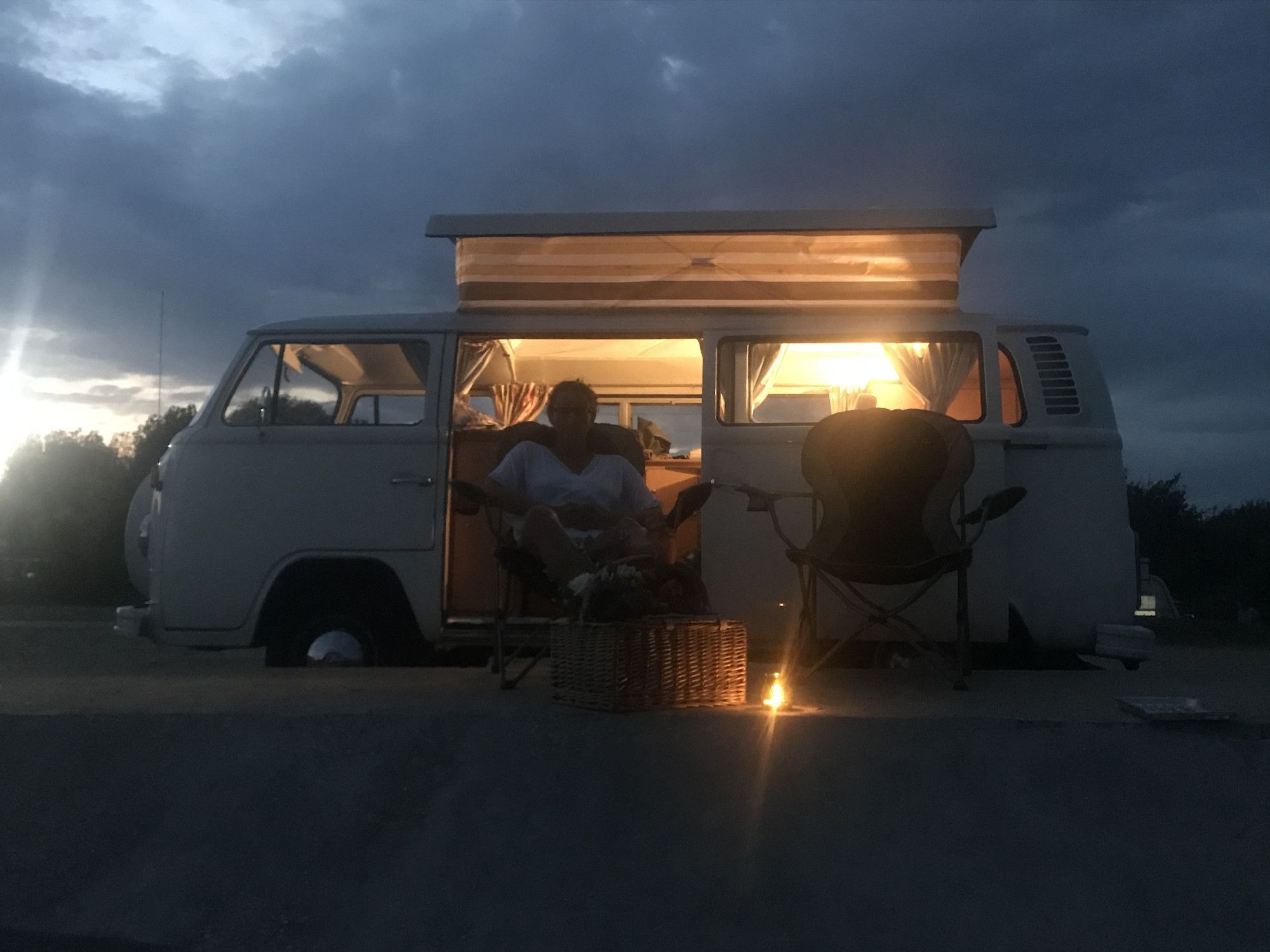 A VW T2 Classic Campervan called Ivy-0921 and for hire in Upminster, Essex