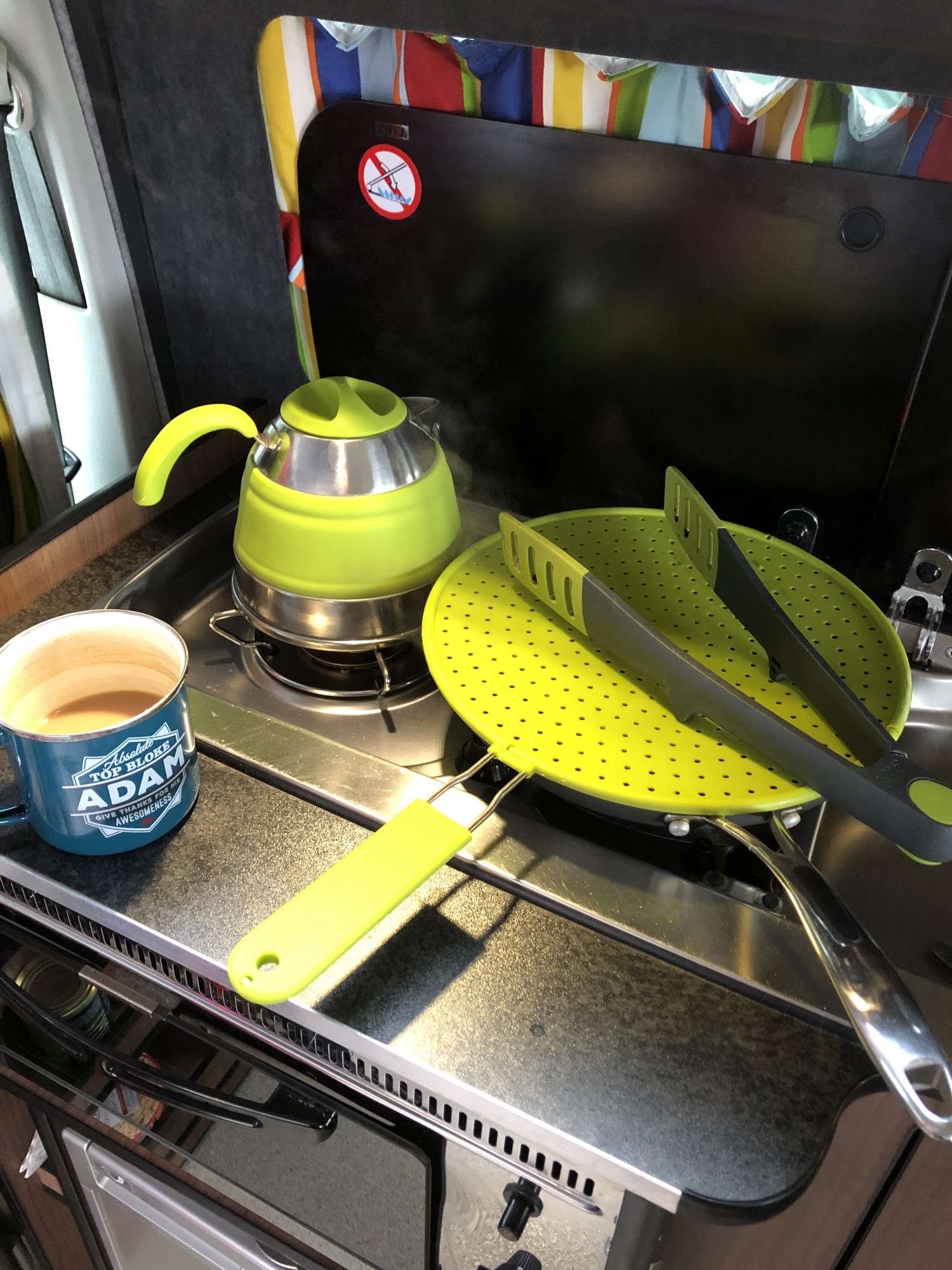 A VW T5 Campervan called Flo and for hire 