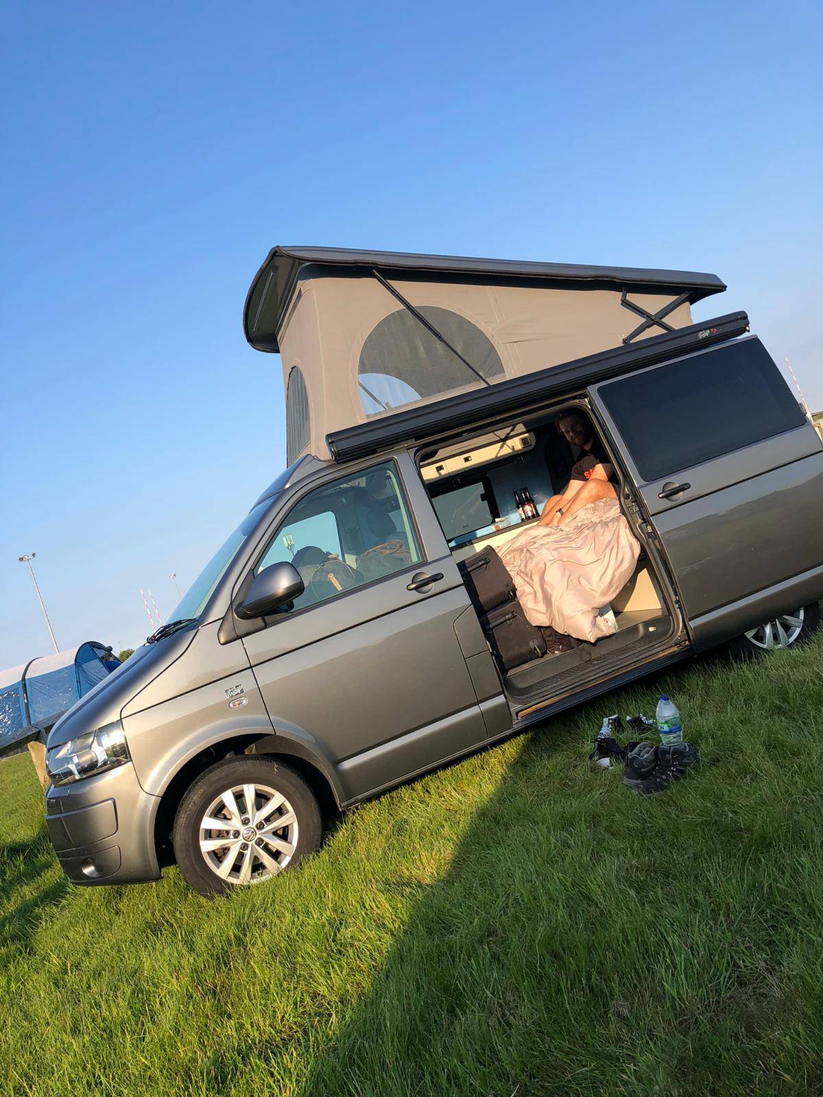 A VW T5 Campervan called Dougie and for hire in Romford, Essex