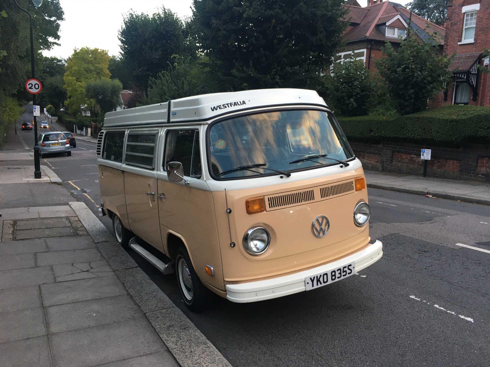 A VW T2 Classic Campervan called ErnieT2-0621 and for hire in London, London